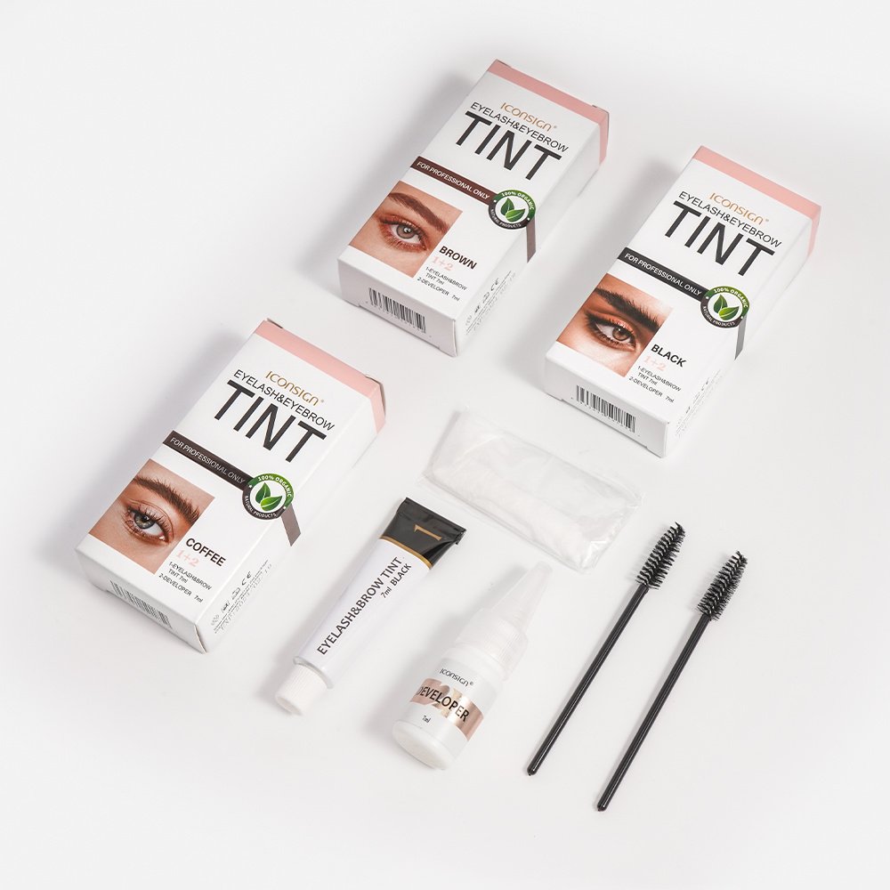 Eyelash Eyebrow Dye Tint Kit Brow Lamination Mascara Lift Tinting Tattoo Dye Eyes Makeup Tools - Image 2