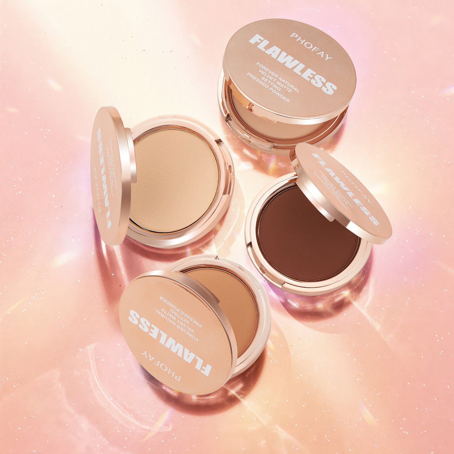 PHOFAY Matte Setting Pressed Powder - Image 10