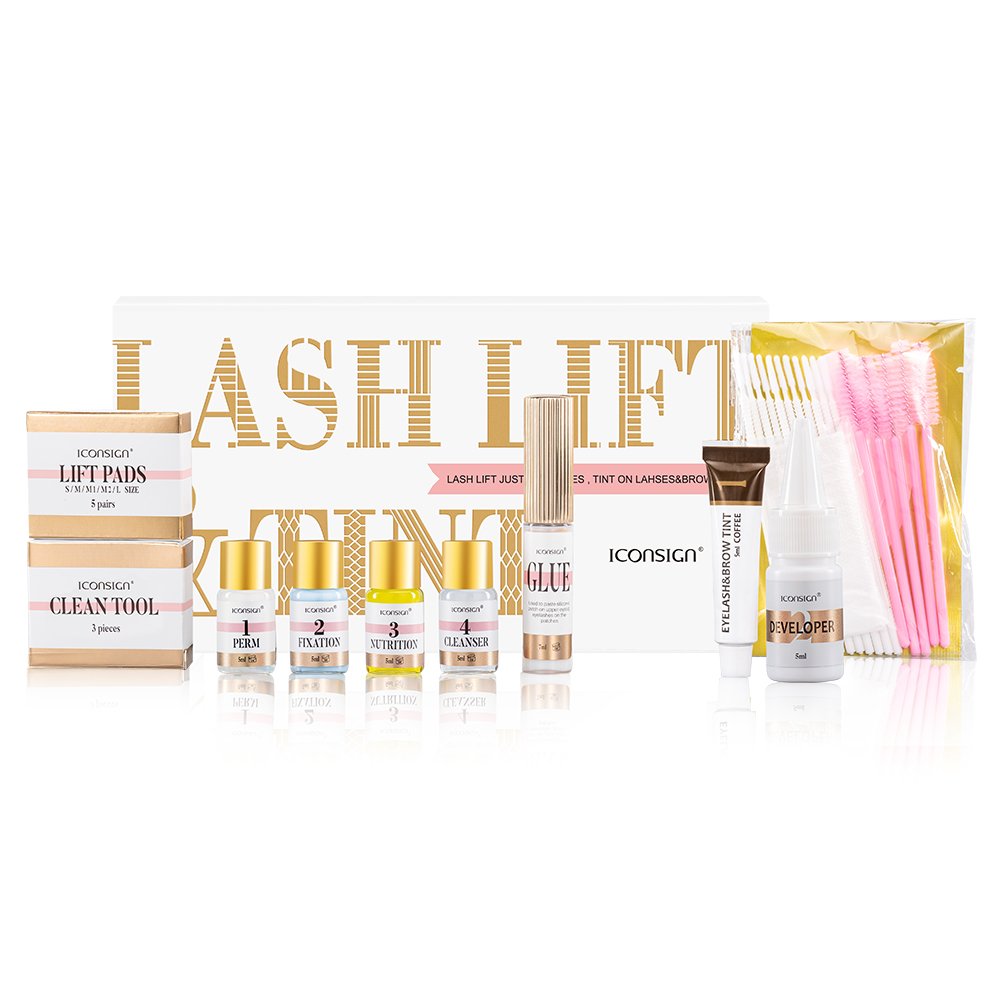 ICONSIGN Lash Lift & Brow Tint Kit – Salon-Quality Lashes & Brows at Home. - Image 2