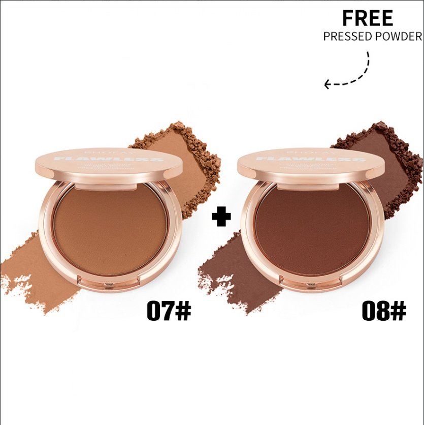 PHOFAY Matte Setting Pressed Powder - Image 5