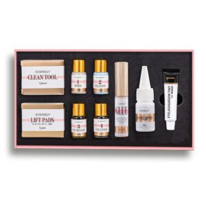 ICONSIGN Lash Lift & Brow Tint Kit – Salon-Quality Lashes & Brows at Home.