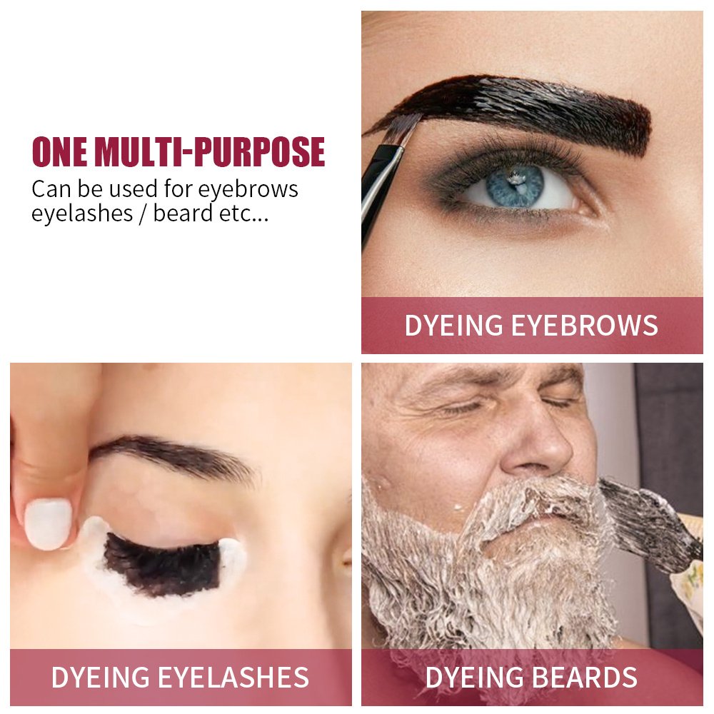 Eyelash Eyebrow Dye Tint Kit Brow Lamination Mascara Lift Tinting Tattoo Dye Eyes Makeup Tools - Image 3